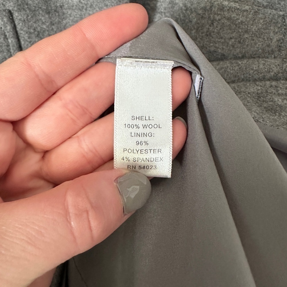 Banana republic grey wool sheath dress - Picture 4 of 6